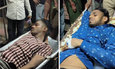 Raja Nigam and Sandeep Nigam, prime accused in the brutal murder of 7-year-old Shazeb Ali.