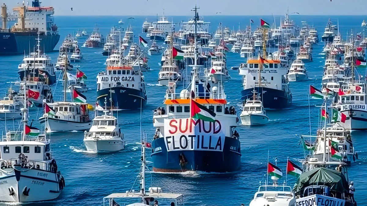 Biggest Ever “Global Flotilla” Challenges Israel’s Gaza Blockade, Europe Steps In