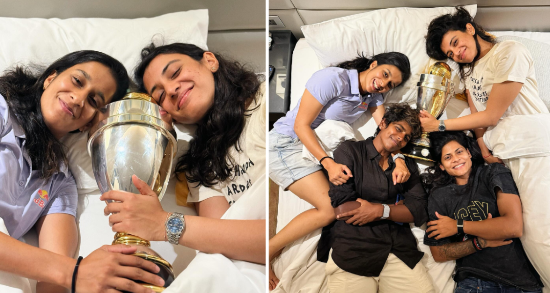 Jemimah Rodrigues, Smriti Mandhana Celebrate India’s First Women’s World Cup Win